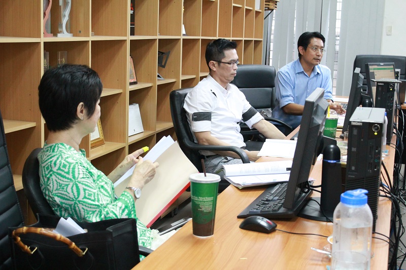 ภาควิชาศิลปะและการออกแบบ คณะสถาปัตยกรรมศาสตร์ จัดประเมินประกันคุณภาพการศึกษาระดับหลักสูตร ประจำปีการศึกษา 2558
