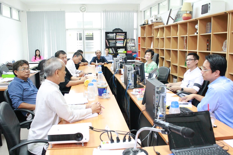 ภาควิชาศิลปะและการออกแบบ คณะสถาปัตยกรรมศาสตร์ จัดประเมินประกันคุณภาพการศึกษาระดับหลักสูตร ประจำปีการศึกษา 2558