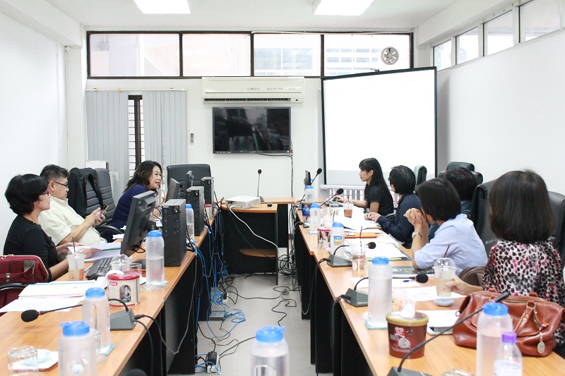 ภาควิชาสถาปัตยกรรม คณะสถาปัตยกรรมศาสตร์ จัดประเมินประกันคุณภาพการศึกษา (ระดับหลักสูตร) ประจำปีการศึกษา 2558 