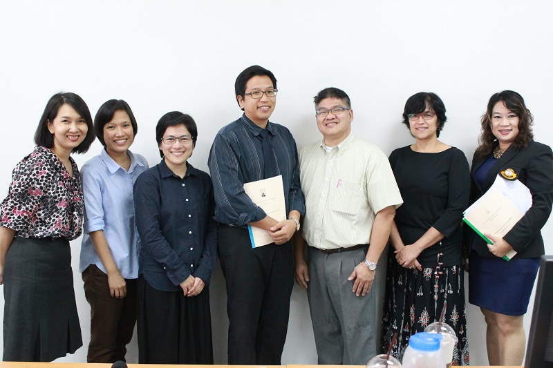 ภาควิชาสถาปัตยกรรม คณะสถาปัตยกรรมศาสตร์ จัดประเมินประกันคุณภาพการศึกษา (ระดับหลักสูตร) ประจำปีการศึกษา 2558 