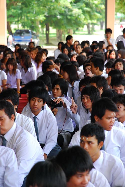 พิธีไหว้ครูและครอบครู ปีการศึกษา 2551