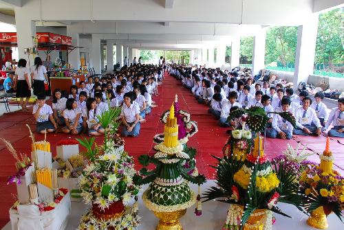 พิธีไหว้ครูและครอบครู ปีการศึกษา 2551