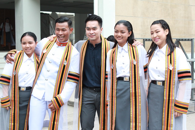 พิธีพระราชททานปริญญาบัตรประจำปีการศึกษา2558