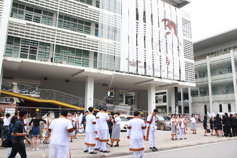 พิธีพระราชททานปริญญาบัตรประจำปีการศึกษา2558