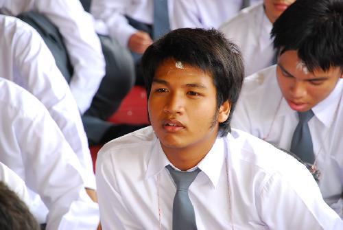พิธีไหว้ครูและครอบครู ปีการศึกษา 2551
