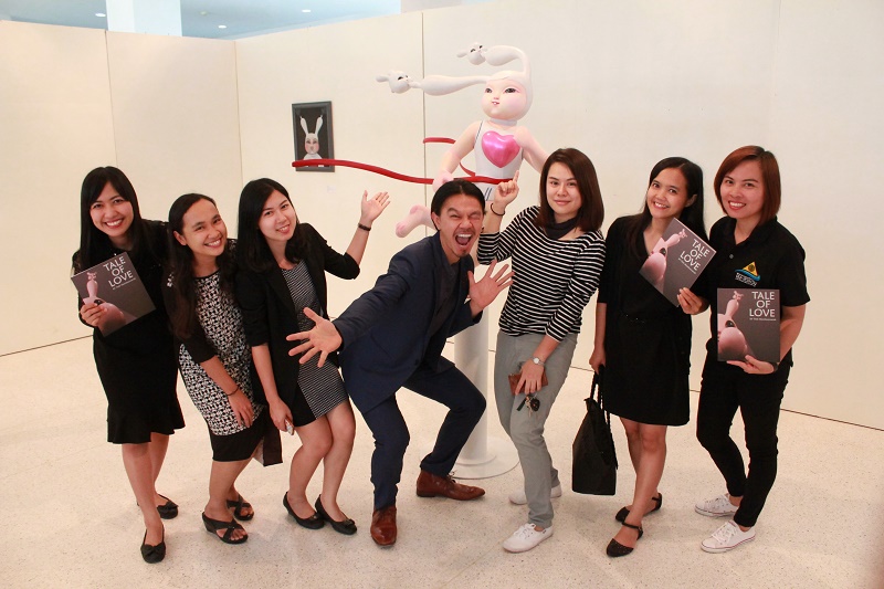 นิทรรศการสร้างสรรค์ประติมากรรมร่วมสมัย "นิทานรัก" 