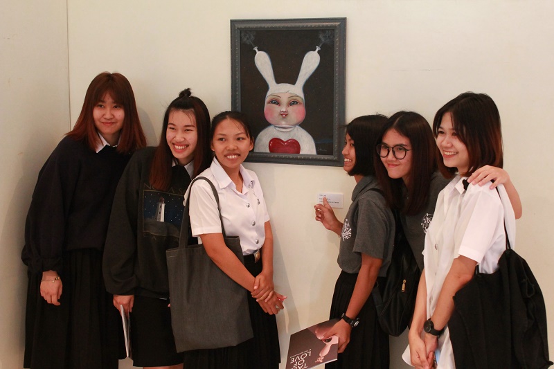 นิทรรศการสร้างสรรค์ประติมากรรมร่วมสมัย "นิทานรัก" 