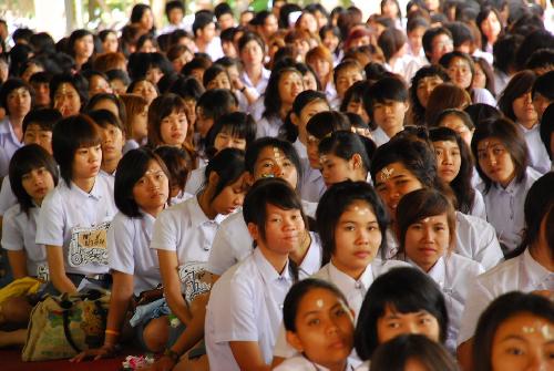 พิธีไหว้ครูและครอบครู ปีการศึกษา 2551
