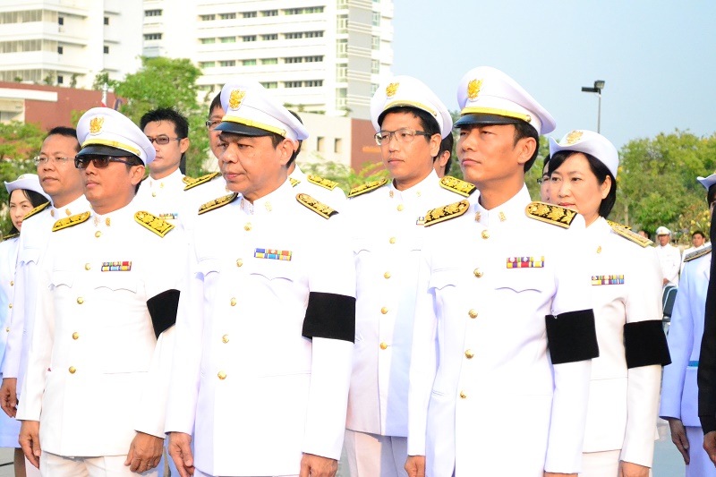 พิธีถวายพวงมาลา เนื่องในวันคล้ายวันสวรรคต สมเด็จพระนเรศวรมหาราช