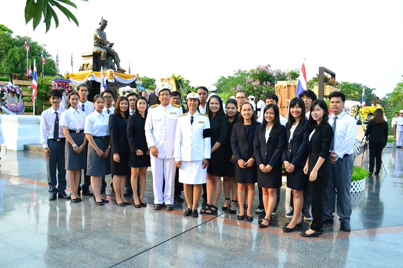 พิธีถวายพวงมาลา เนื่องในวันคล้ายวันสวรรคต สมเด็จพระนเรศวรมหาราช