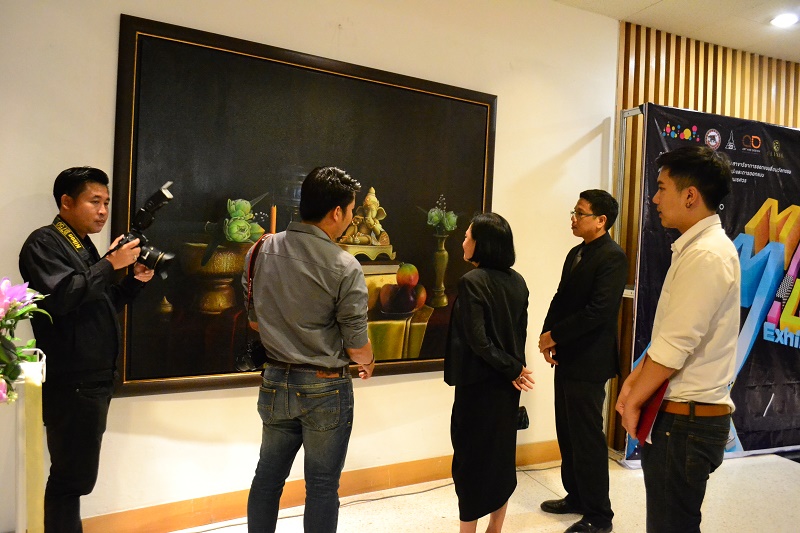 นิทรรศการศิลปกรรม ครั้งที่ 15 “MID MILE  ART THESIS EXHIBITION” (สาขาวิชาการออกแบบสื่อนวัตกรรมและสาขาวิชาออกแบบทัศนศิลป์)