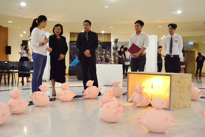 นิทรรศการศิลปกรรม ครั้งที่ 15 “MID MILE  ART THESIS EXHIBITION” (สาขาวิชาการออกแบบสื่อนวัตกรรมและสาขาวิชาออกแบบทัศนศิลป์)