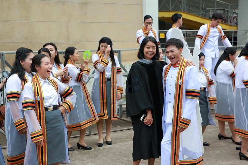 พิธีพระราชทานปริญญาบัตรประจำปีการศึกษา 2559