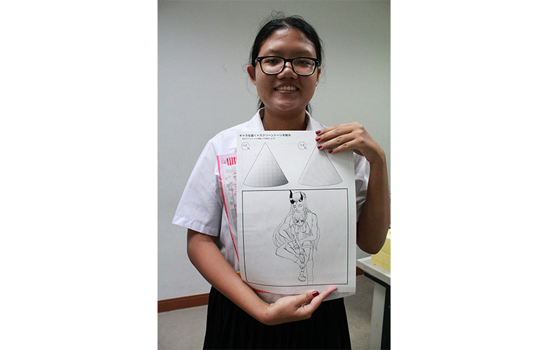 บรรยายพิเศษ และกิจกรรม workshop "การเรียนรู้เทคนิคพิเศษของมังงะ" 
