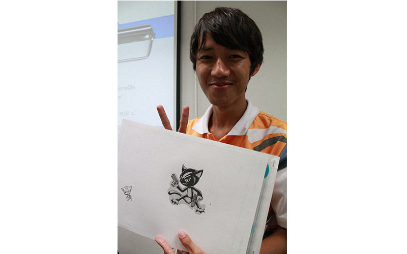 บรรยายพิเศษ และกิจกรรม workshop "การเรียนรู้เทคนิคพิเศษของมังงะ" 