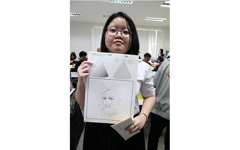 บรรยายพิเศษ และกิจกรรม workshop "การเรียนรู้เทคนิคพิเศษของมังงะ" 