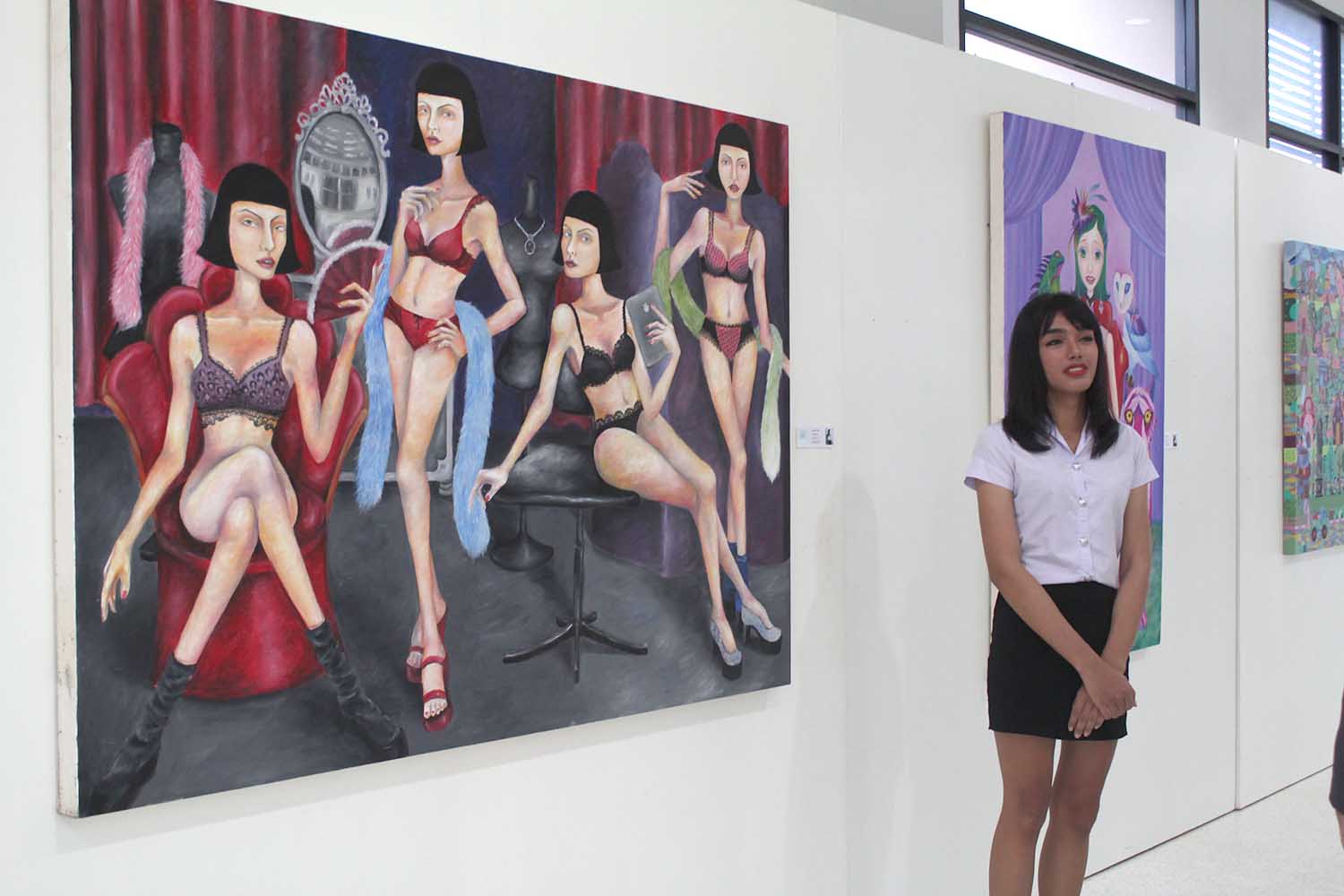 นิทรรศการการแสดงผลงาน SYNCHRONIZE"
